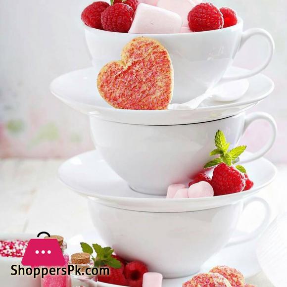 Wilmax Fine Porcelain Tea Cup & Saucer 220ML - WL-993008-AB