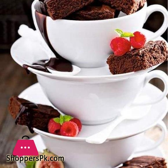 Wilmax Fine Porcelain Coffee Cup & Saucer 100ML - WL-993002-AB