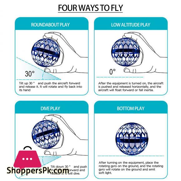 Flying Ball Boomerang Spinner Flyorb Orb Magic Ball Drone Flight Gyro Stress Release fidged toy Kids Children Birthday Christmas Gifts