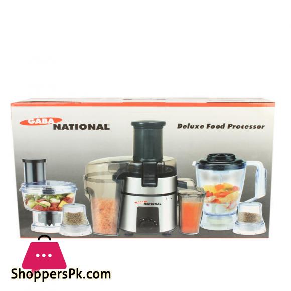 Gaba National GN-924 DLX Deluxe Food Processor