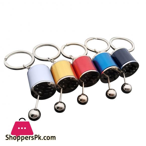 Gear Knob Gear Shift Gear Stick Gear Box Metal Key Chain Keyfob Car Keyring