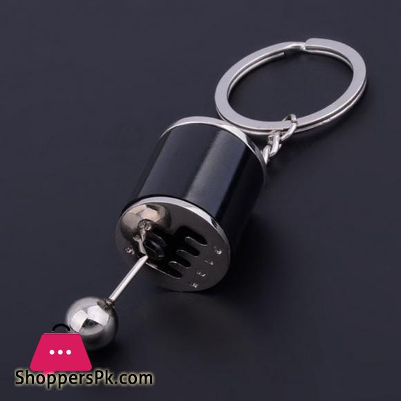 Gear Knob Gear Shift Gear Stick Gear Box Metal Key Chain Keyfob Car Keyring