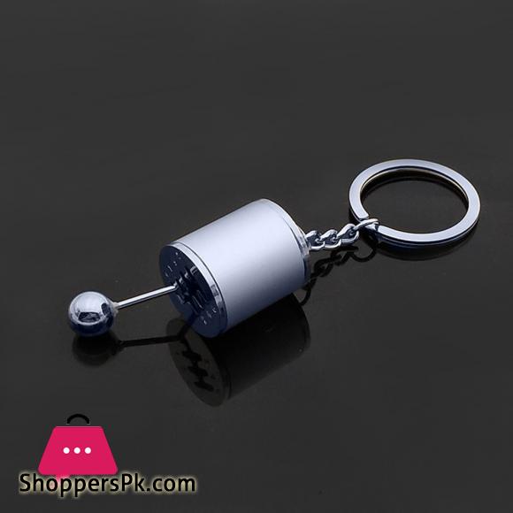 Gear Knob Gear Shift Gear Stick Gear Box Metal Key Chain Keyfob Car Keyring