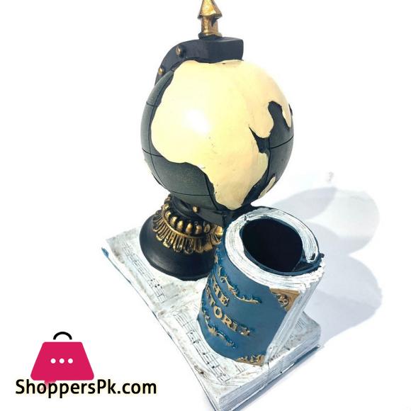 Globe Book Pen Holder