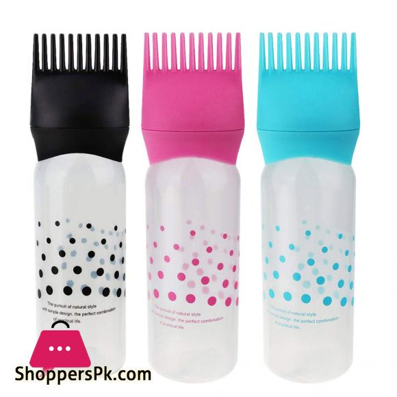 Hair Color Applicator Bottles Root Comb Applicator Bottle - 1 Pcs