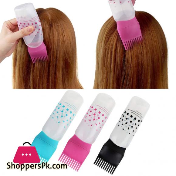 Hair Color Applicator Bottles Root Comb Applicator Bottle - 1 Pcs