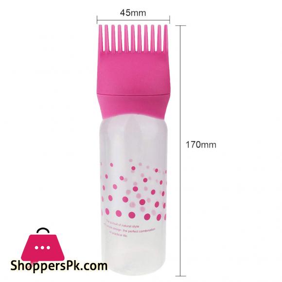 Hair Color Applicator Bottles Root Comb Applicator Bottle - 1 Pcs
