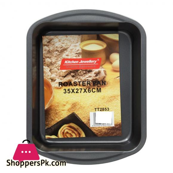 Kitchen Jewellery Roaster Pan, Deep, 25x27x6cm, TT2853