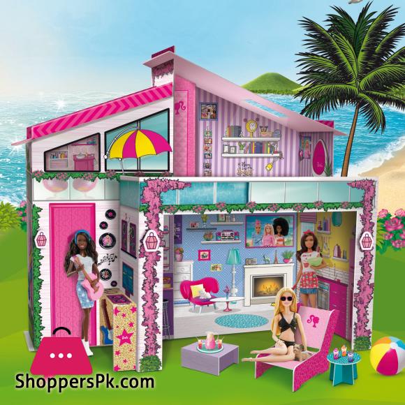 Lisciani Barbie Summer Villa With Doll