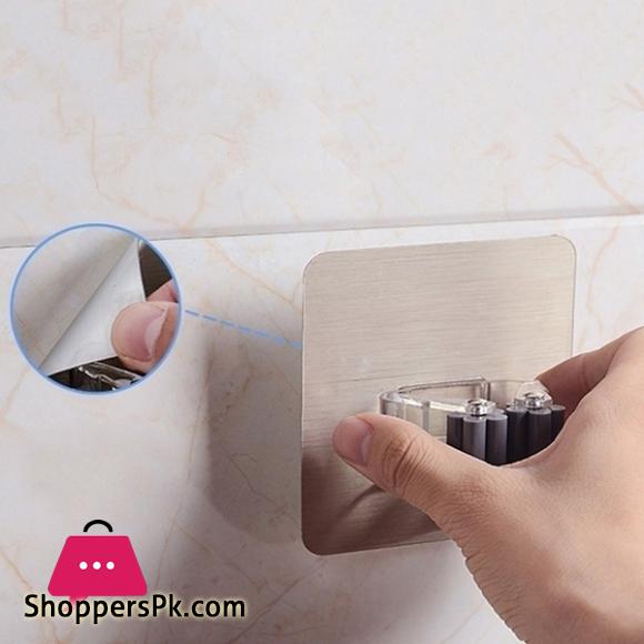 Multifunction Broom Mop Hook Pole Holder Spring Clip Design - Double