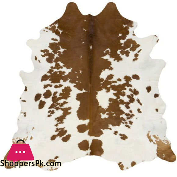 Natural Dark Large Chocolate And Black Cowhide Rug