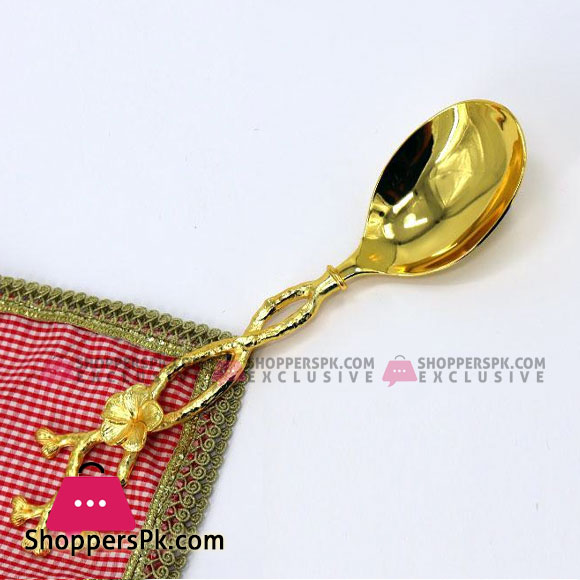 AlpenBerg Plated Curry Serving Spoon Gold 1-Piece CD6929