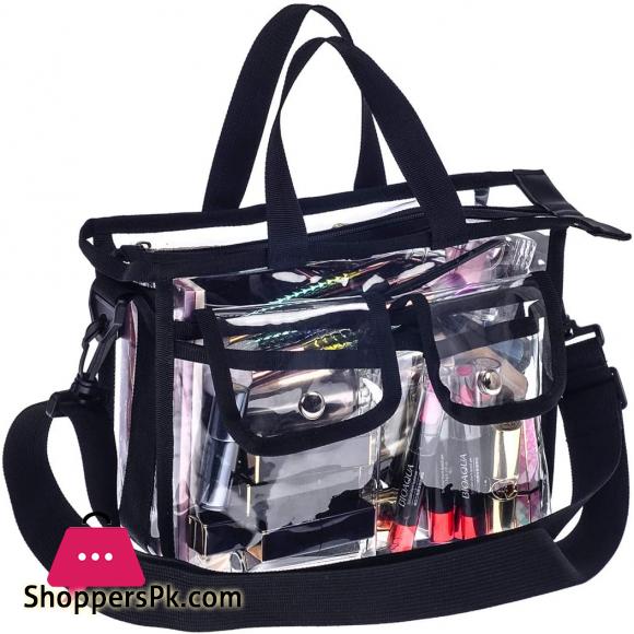 PVC Makeup Artist Set Bag Transparent Cosmetic Storage Bag Travel