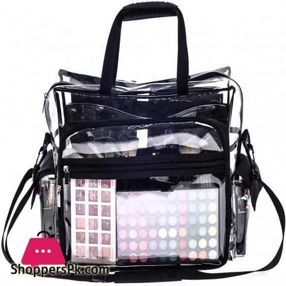 PVC Makeup Artist Set Bag Transparent Cosmetic Storage Bag Travel