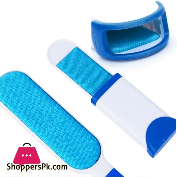 Pet Hair Remover Brush Efficient Double Sided Dog & Cat Hair Removal Tool with Self-Cleaning Base Perfect for Clothing Furniture Couch Carpet