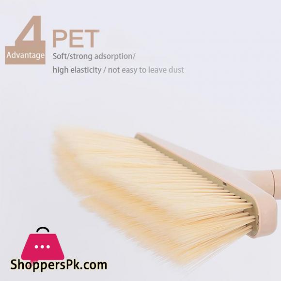 Rotatable Broom And Dustpan Foldable Set Long Handle Dustpan Extendable Sweep Set Dust Pan And Broom Combo