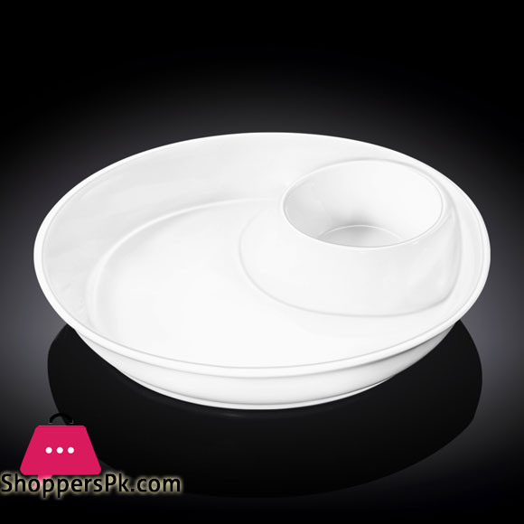 Wilmax Fine Porcelain Round Platter 10 Inch WL‑992658-A