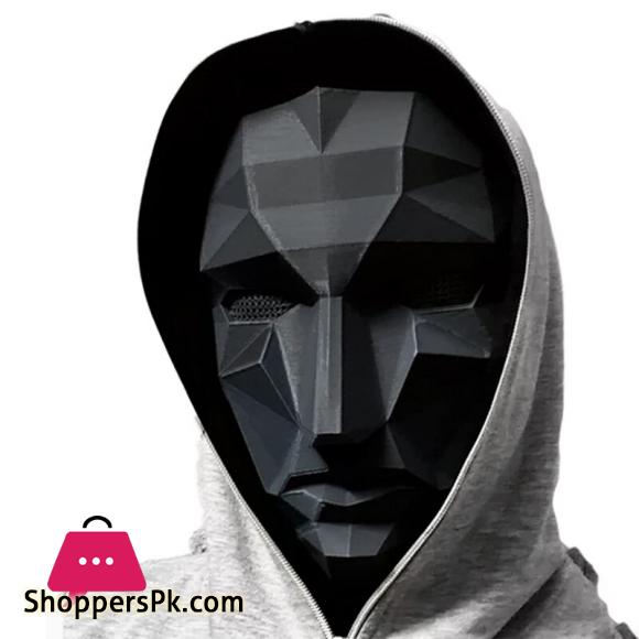 Squid Game Mask Coser Cosplay Triangle Square Circle Plastic Full Face Masks Korean TV Halloween Party Props 1-Pcs