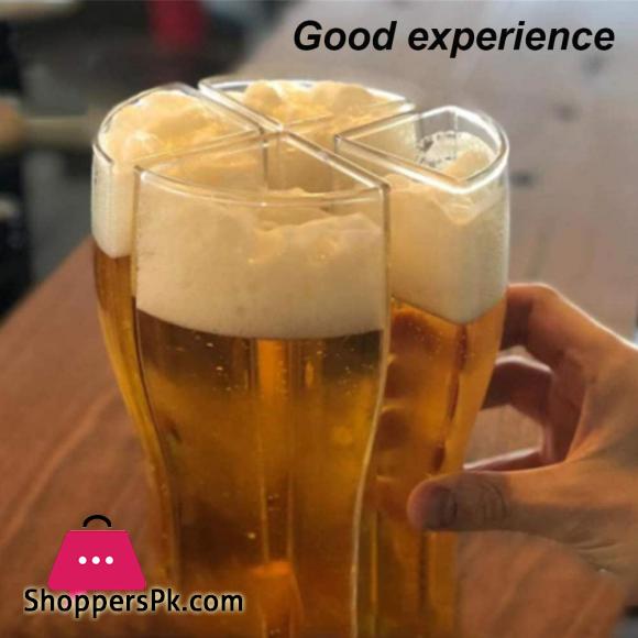 Super Schooner Glasses Mug Cup Separable 4 Part
