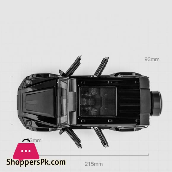 1:22 New G800 SUV Alloy Car Model Diecast Simulation Metal Toy Off road Vehicles Sound Light Childrens Gifts Collection