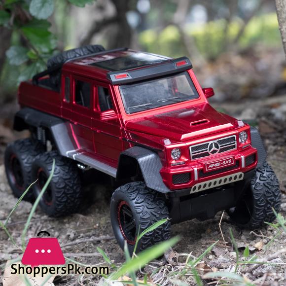 1:22 Toy Car Model Simulation AMG 6X6 G63 Diecast Car Toy Vehicle Door Open Pull Back Car Kids Car Collection Toys Car Gifts