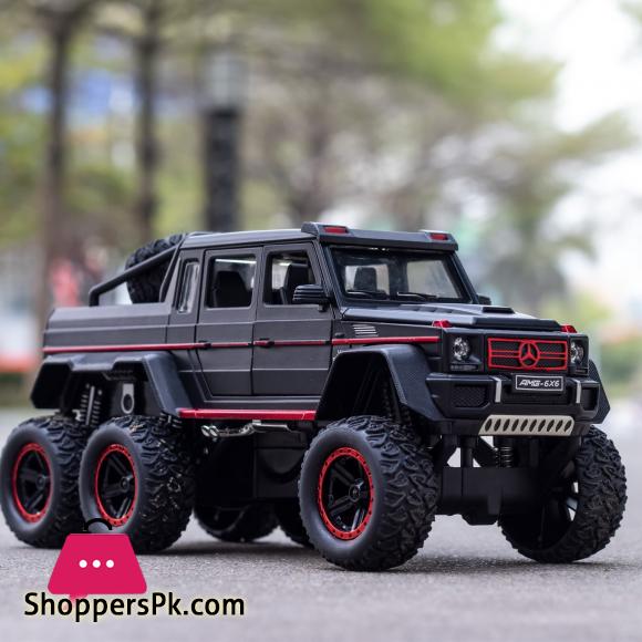 1:22 Toy Car Model Simulation AMG 6X6 G63 Diecast Car Toy Vehicle Door Open Pull Back Car Kids Car Collection Toys Car Gifts