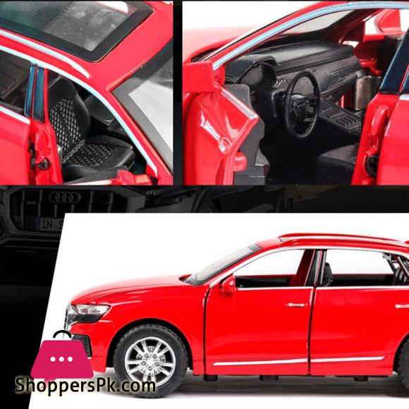 1:32 Audi Q8 Car Model Alloy Car Die Cast Toy Car Model Pull Back Childrens Toy Collectibles Free Shipping