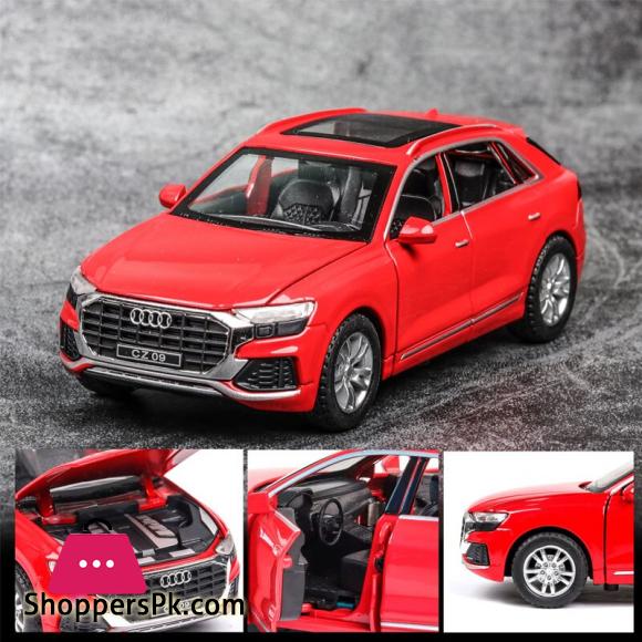 1:32 Audi Q8 Car Model Alloy Car Die Cast Toy Car Model Pull Back Childrens Toy Collectibles Free Shipping
