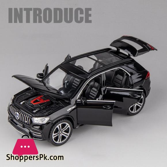 1:32 Benzs GLE63 S AMG SUV Car Model Alloy Car Die Cast Toy Car Model Sound and Light Childrens Toy Collectibles Birthday gift