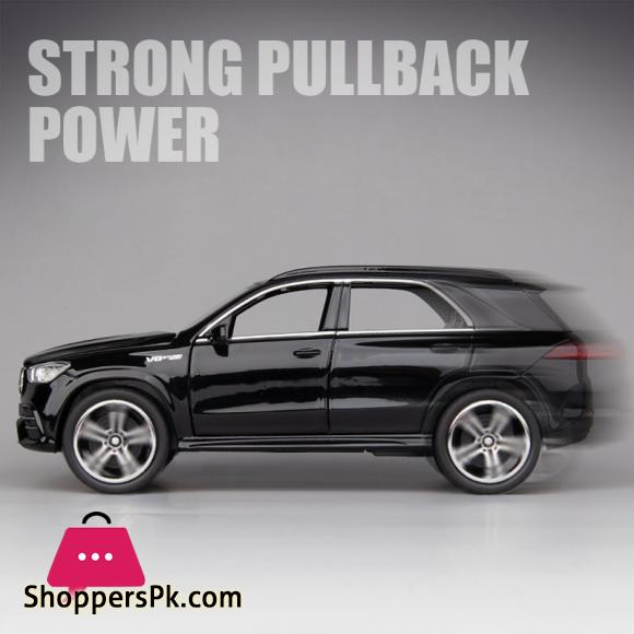 1:32 Benzs GLE63 S AMG SUV Car Model Alloy Car Die Cast Toy Car Model Sound and Light Childrens Toy Collectibles Birthday gift
