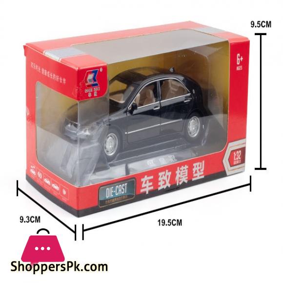 1:32 TOYOTA CROWN Alloy Car Model Die Cast Classic Car With Sound Pull Back Kids Toys Original Box