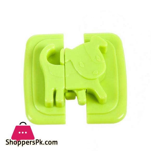 1Pcs Puppy Shape Safety Locks for Refrigerators Door Baby Safe Protection From Children Lock Castle Security Blocker Padlock