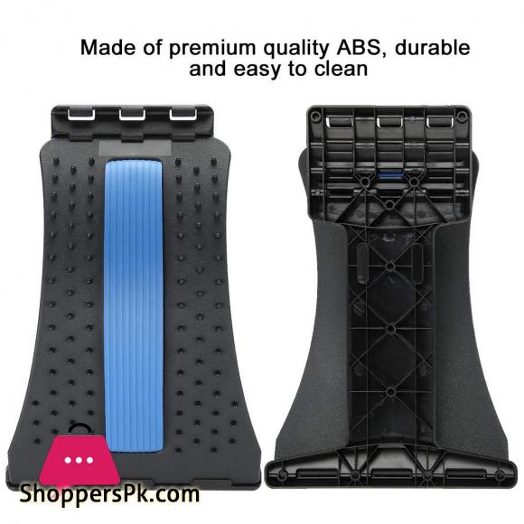 Back Massager Lumbar Support , Lumbar Back Stretcher Device Traction Stretching Relax Spinal Decompression Pillow for Spine Upper and Lower Back Pain Relief Posture Corrector