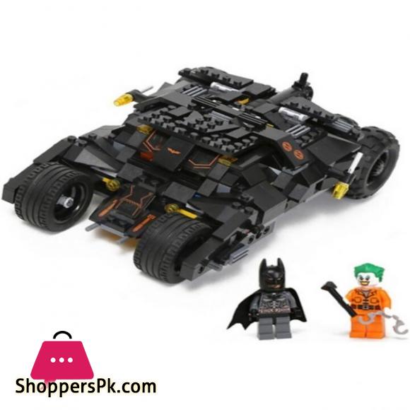 Batman Batmobile - Building Blocks Set - Black