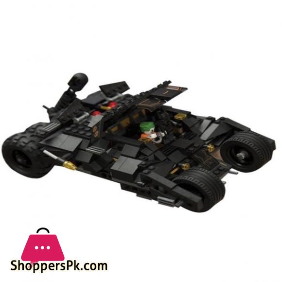 Batman Batmobile - Building Blocks Set - Black