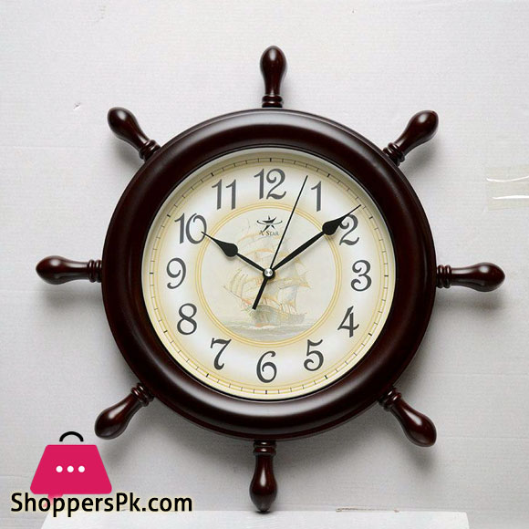 Boat Helm Style Analog Wall Clock