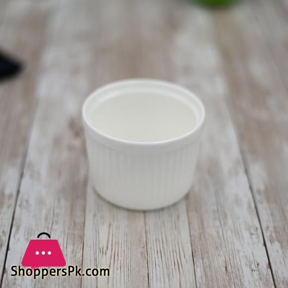 Fine Porcelain Ramekin 3.5 X 2.5 - 8.5 X 6.5 Cm 9 Fl Oz - 260 Ml WL-996121-A