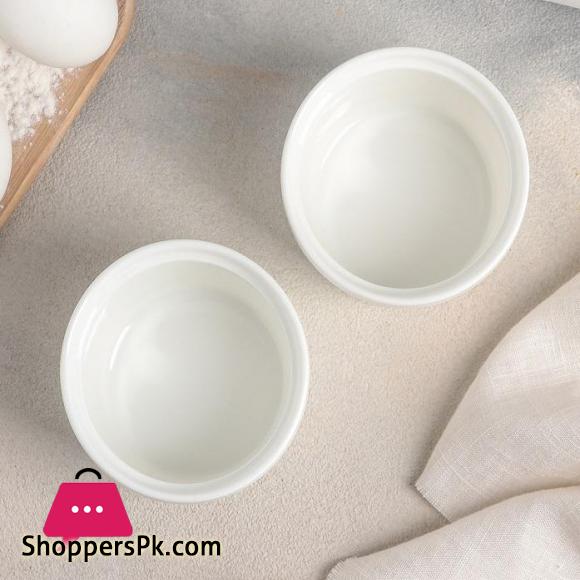 Fine Porcelain Ramekin 3.5 X 2.5 - 8.5 X 6.5 Cm 9 Fl Oz - 260 Ml WL-996121-A