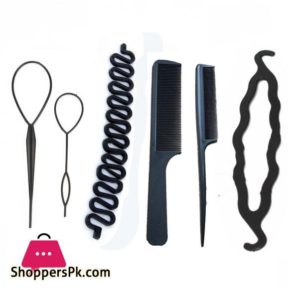 DIY Hair Styling Hair Bun Maker Clip Hairpins Headbands Roller Hair Accessories Tools Kit|