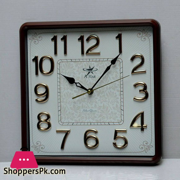 Digital Square Bedroom & Kitchen Wall Clock