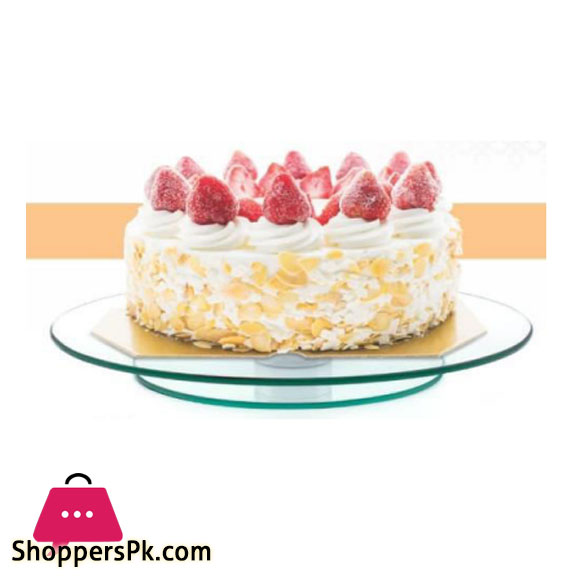 Elegant Cake Decorator 12 inch Clear - EG4501