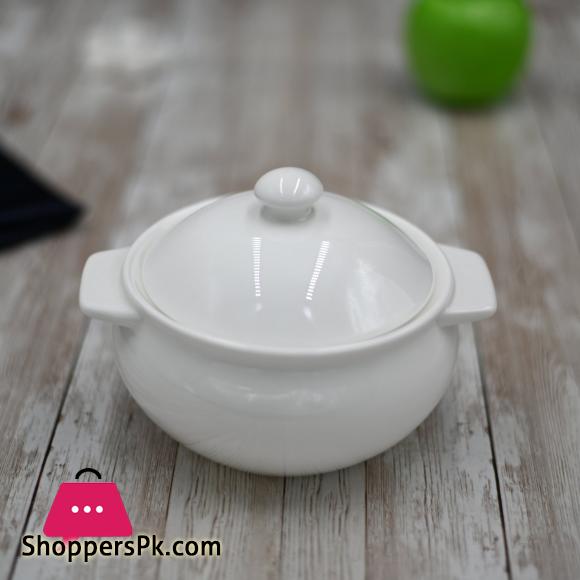 Fine Porcelain Baking Pot 620 Ml WL-997015-A