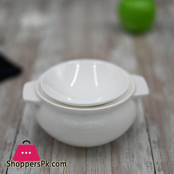 Fine Porcelain Baking Pot 620 Ml WL-997015-A