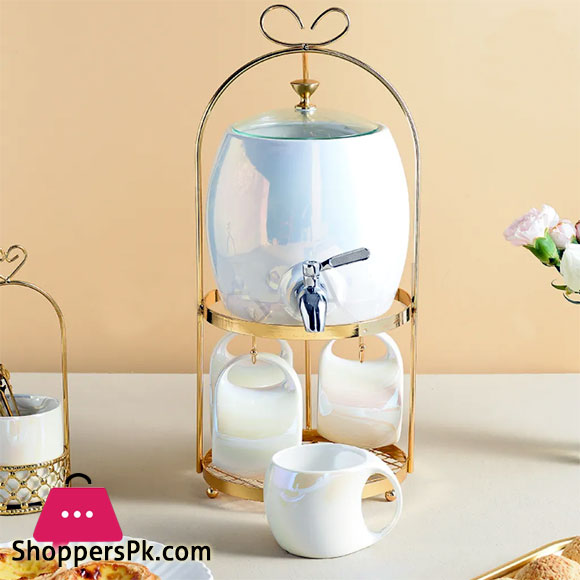 Fransco Series Water Dispenser Set with 4 Cups