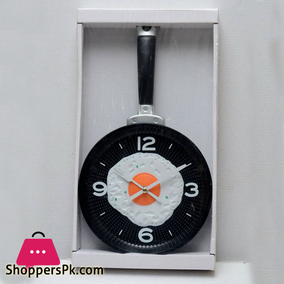 Frying Pan Kitchen Wall Clock - 109