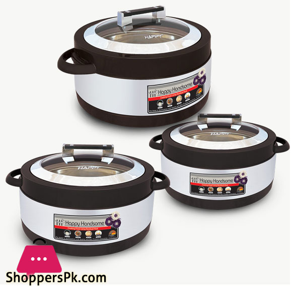 Happy Handsome 3 Pc Hot Pot Set