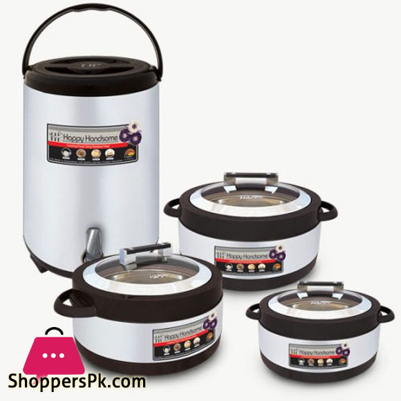 Happy Handsome Steel 4 Pc