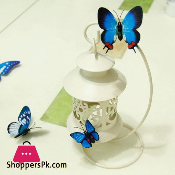 12 Pieces Colorful Simulated Magnetic Butterflies Design Waterproof