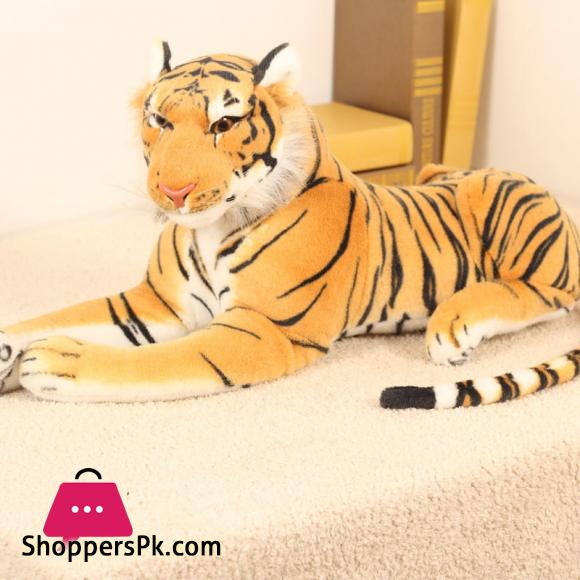 Huge Prone Tiger Plush Toy Big Tiger Plush Doll Simulation Animal Vivid Life like Tiger for Boy Large Tiger Doll Soft