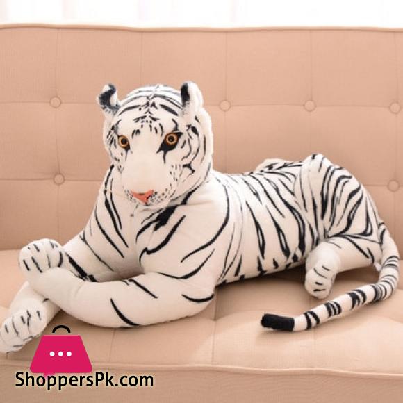 Huge Prone Tiger Plush Toy Big Tiger Plush Doll Simulation Animal Vivid Life like Tiger for Boy Large Tiger Doll Soft